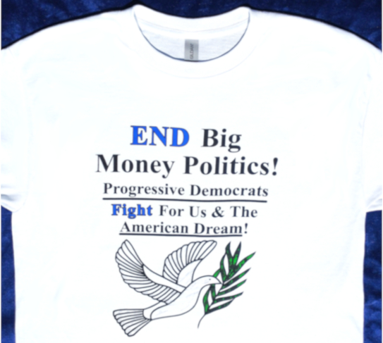 end big money politics shirt